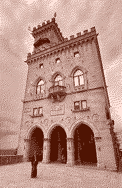 Photo of town hall of San Marino